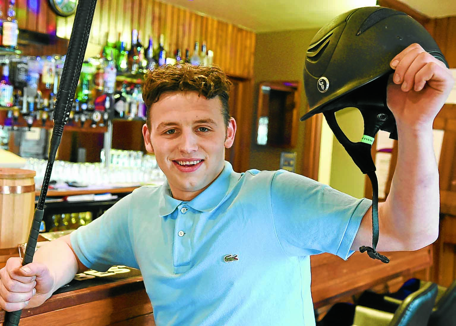 Jack ‘Back’ in saddle