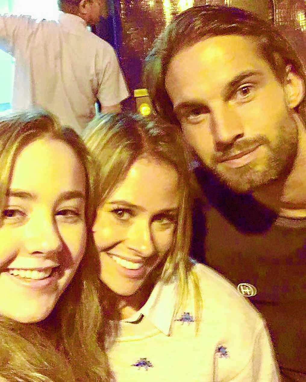 Fan joy as Love Island star pops home