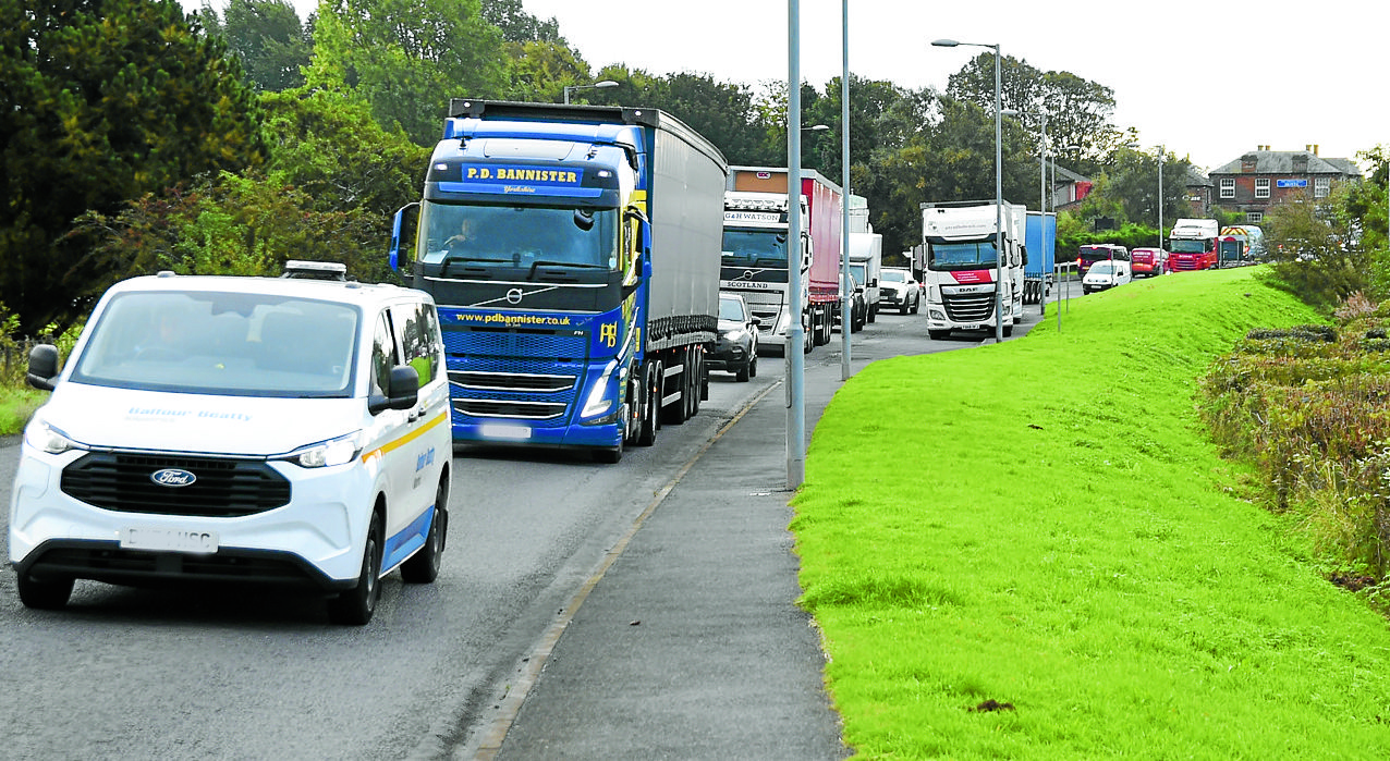 Motorway closed in both directions at Gretna after collision