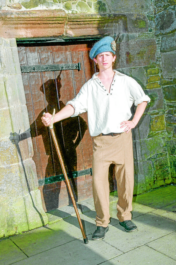 Time travelling teen leads historic tours 