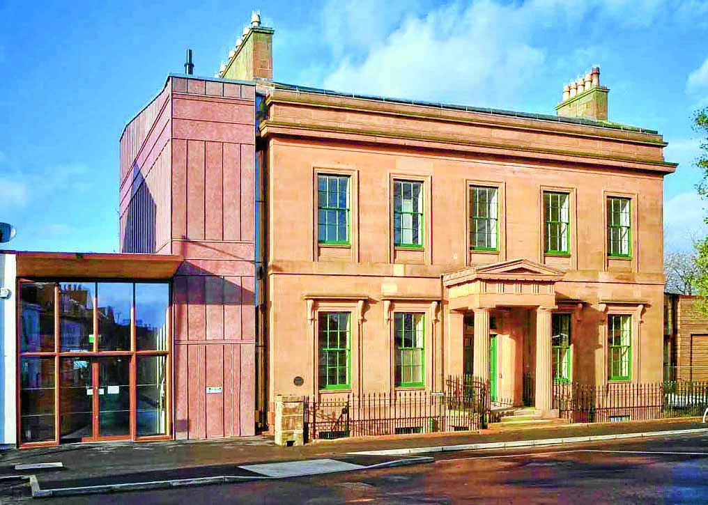 Moat Brae down the ‘pan’