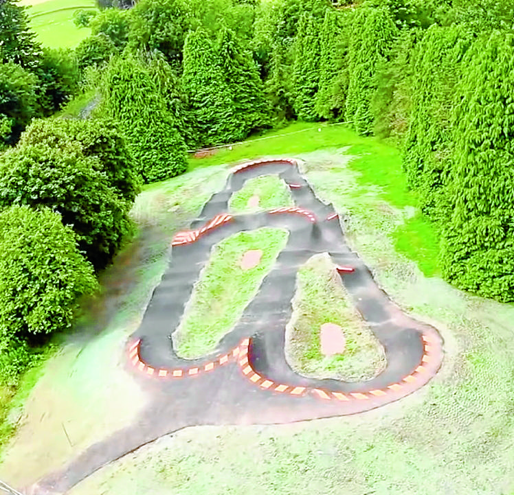 Pump track needs maintenance already