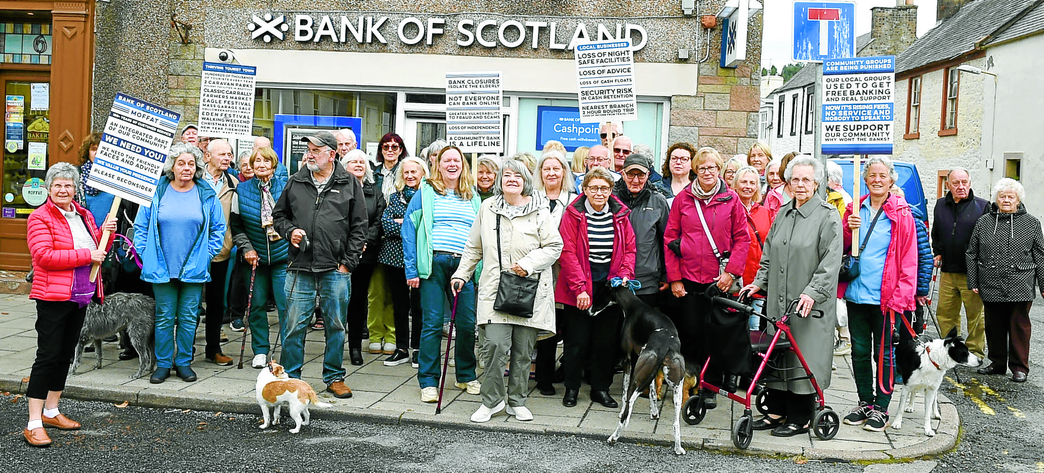 Bank campaign stepped up a gear