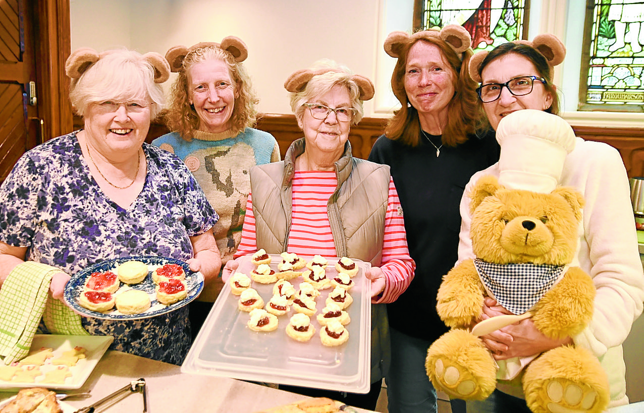 Bears take over at Moffat church!