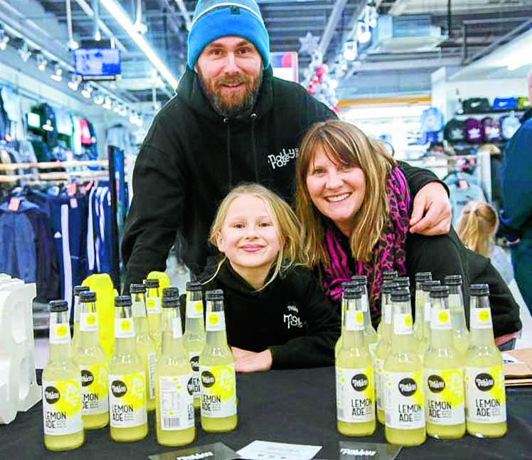 Lemonade days for young boss Molly
