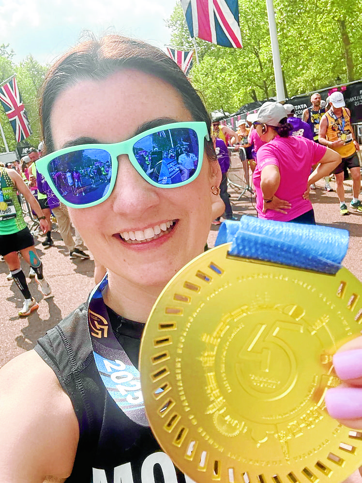 Marathon mania for Moffat trio