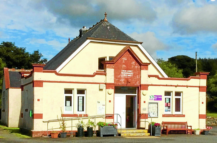 Group vows to transform New Luce war memorial hall