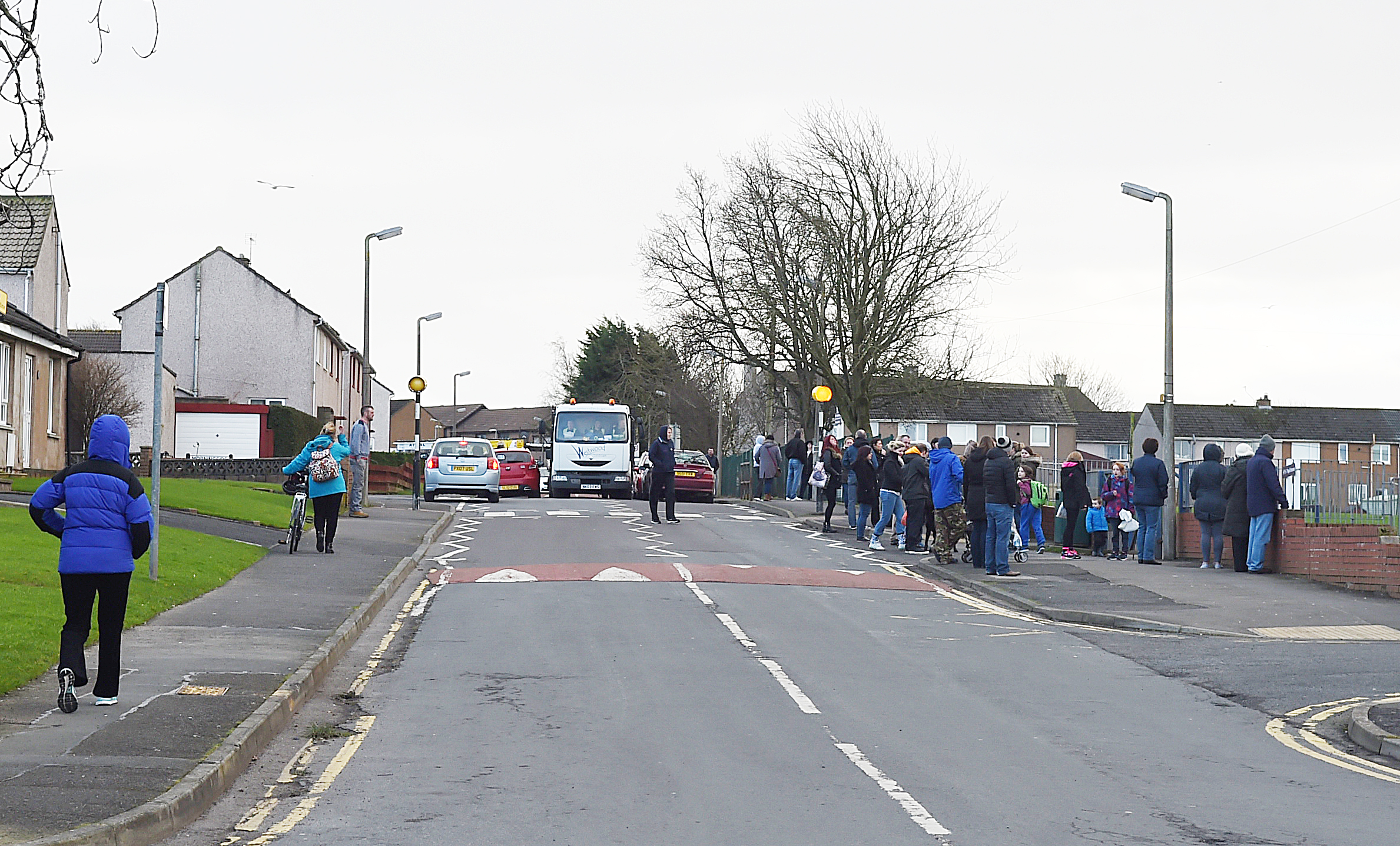Tensions flare on school run