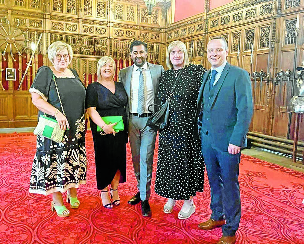 NHS staff enjoy castle reception