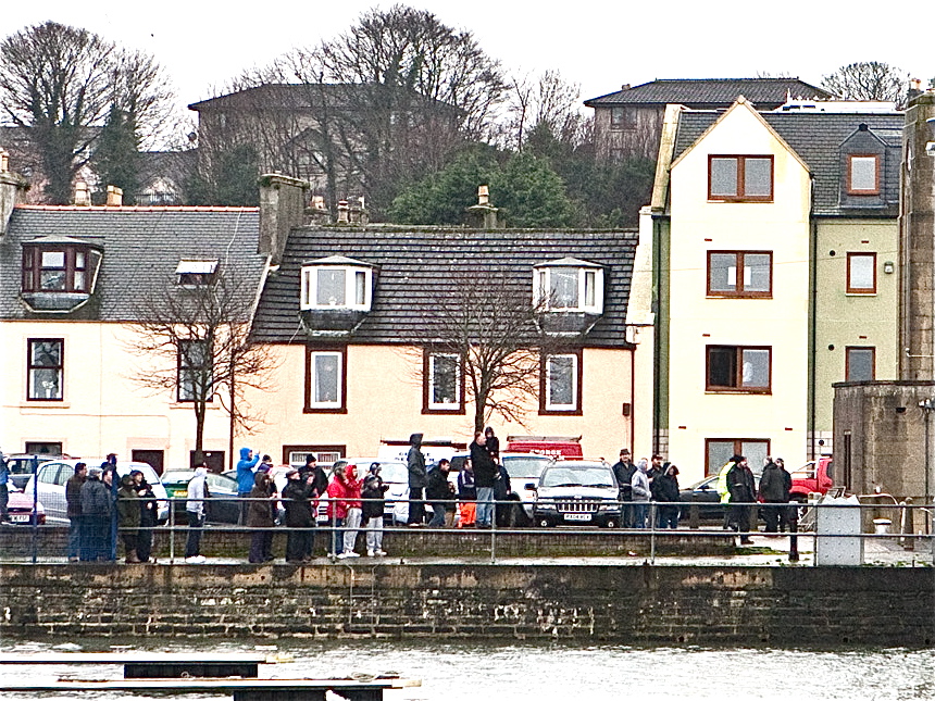 Daylight raid on Stranraer flat
