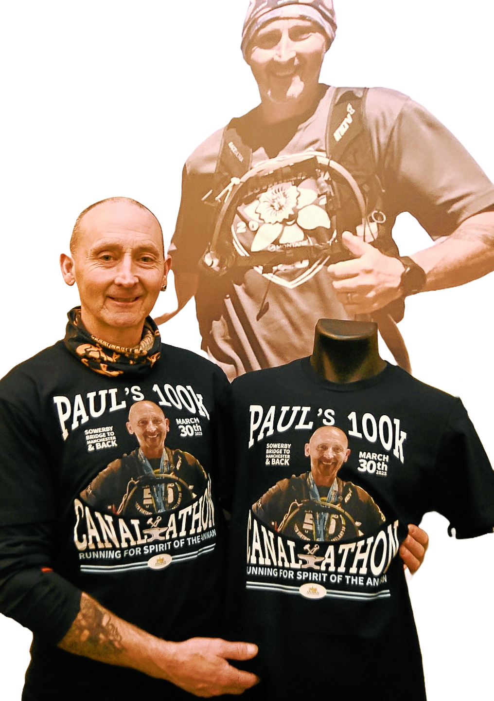 Paul to do epic Canalathon in aid of Annan sculpture