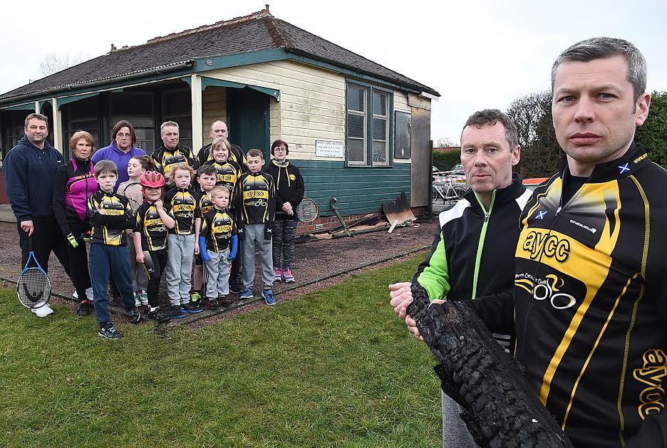 Clubhouse torched in late-night attack