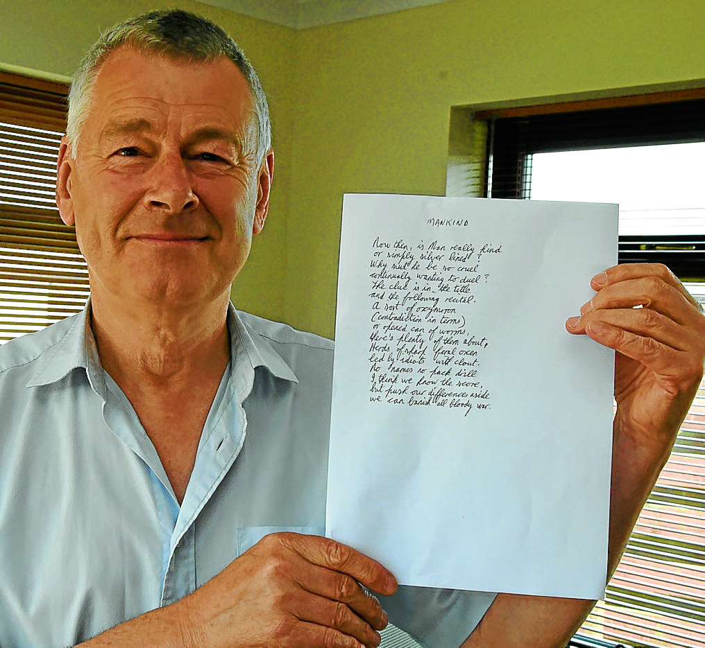 Keith shares his passion for poetry