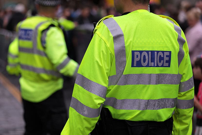 Van driver sought after A709 row