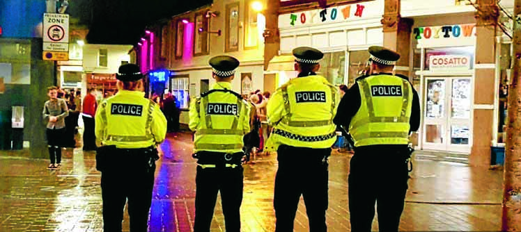Over 1000 police searches made in region