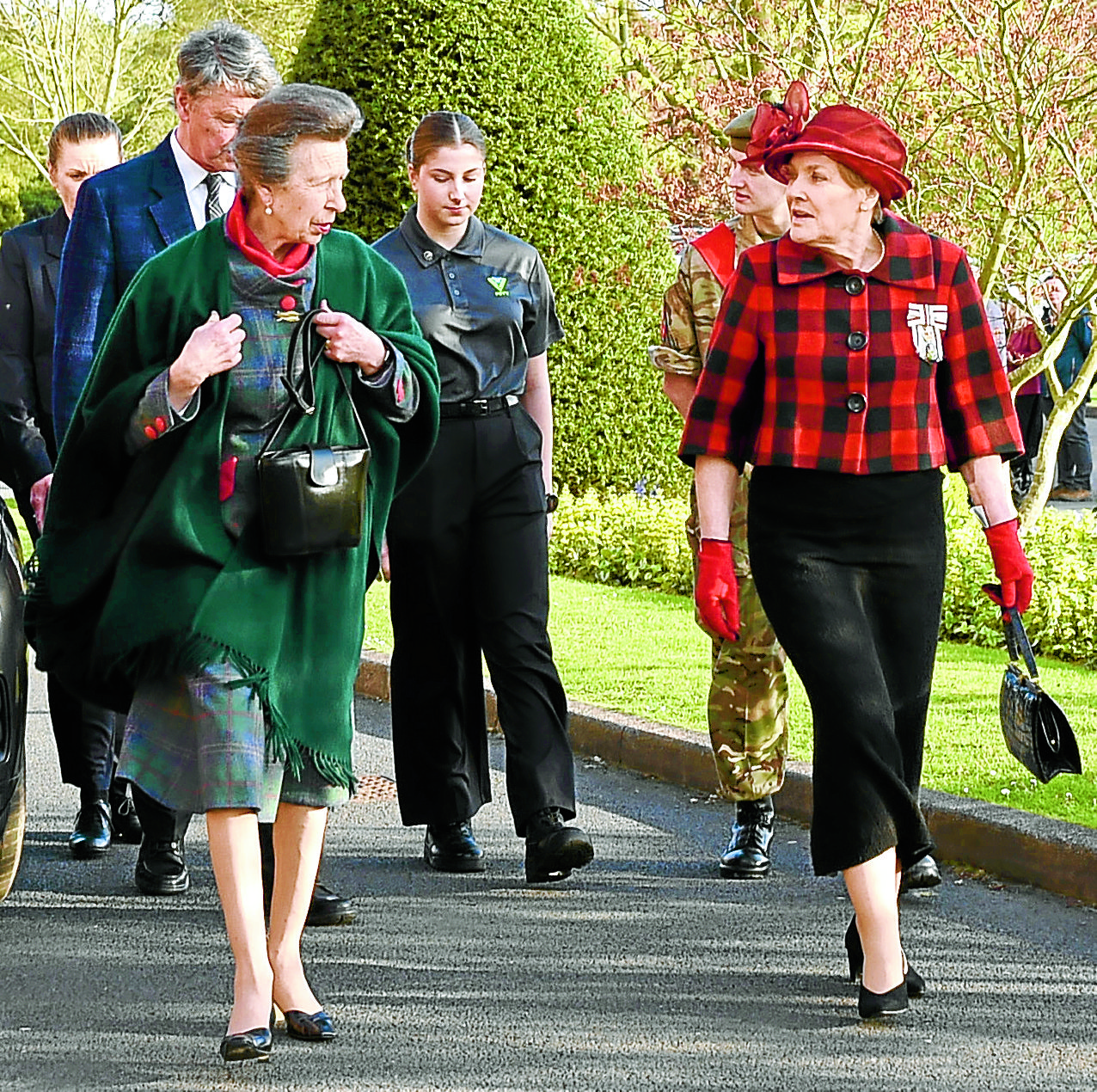Royal guest at fiddle concert