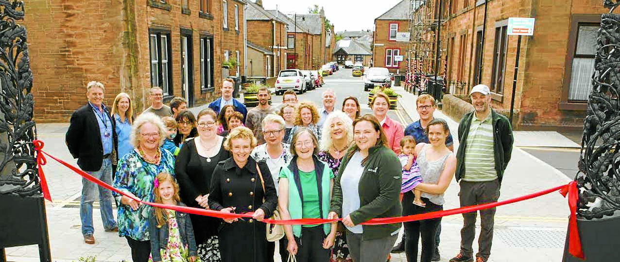 Celebrating street makeover