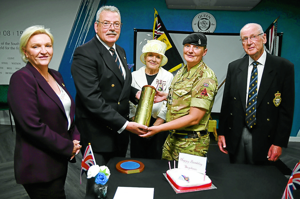 Historic Shell Case Gifted to Legion Branch