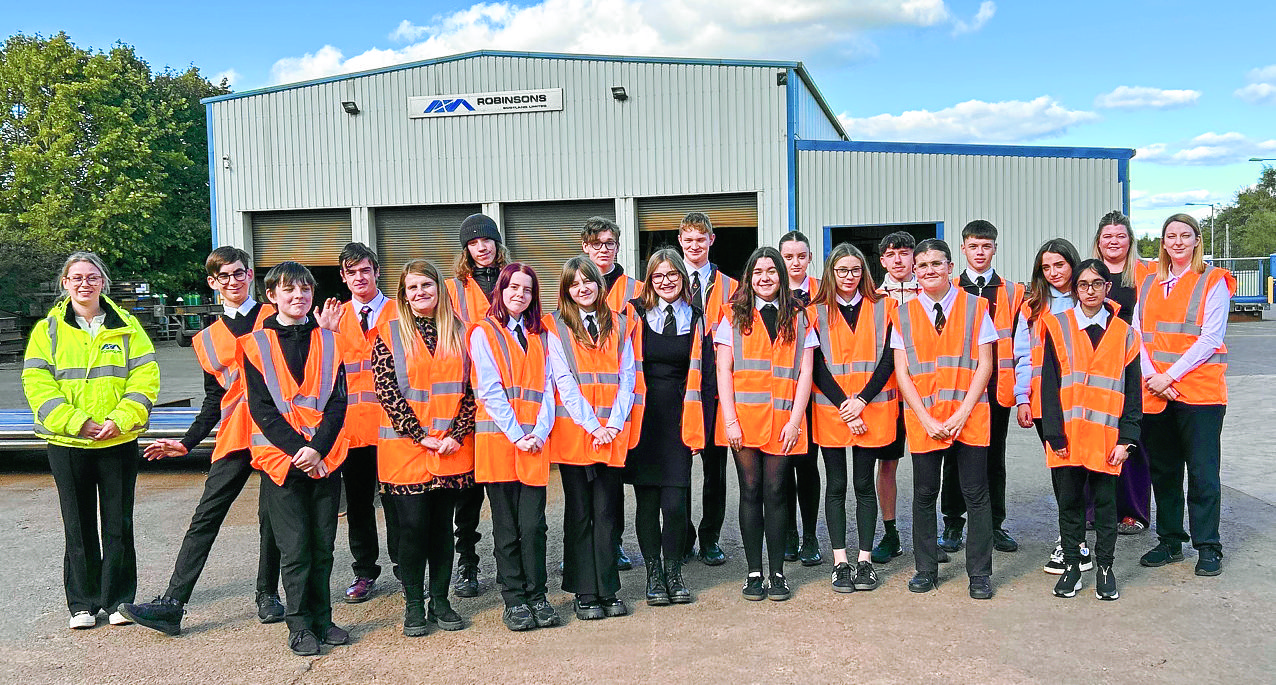 Firm welcomes students for business close up