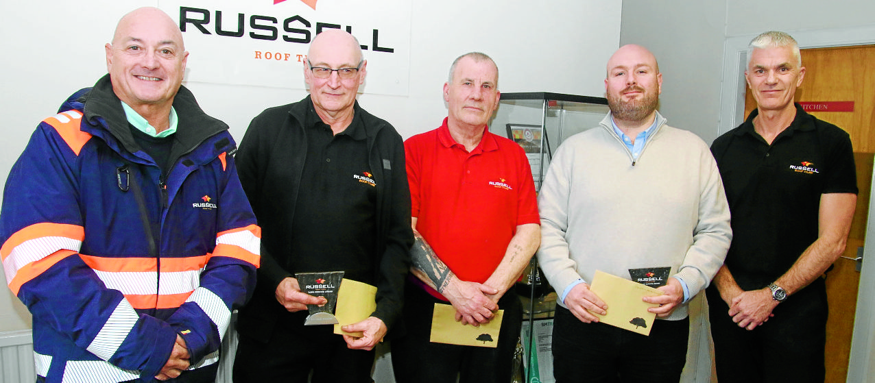 65 years of long service marked