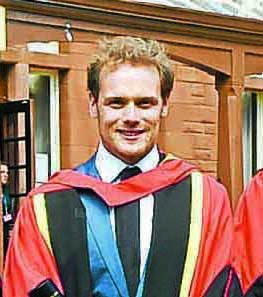 Outlander Star receives Honorary Doctorate