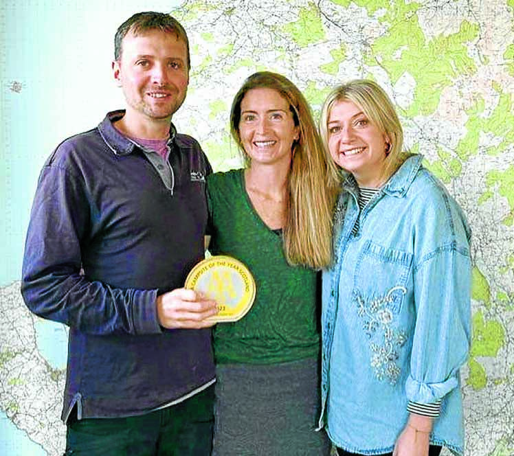 Campsite of the year is in Sandhead