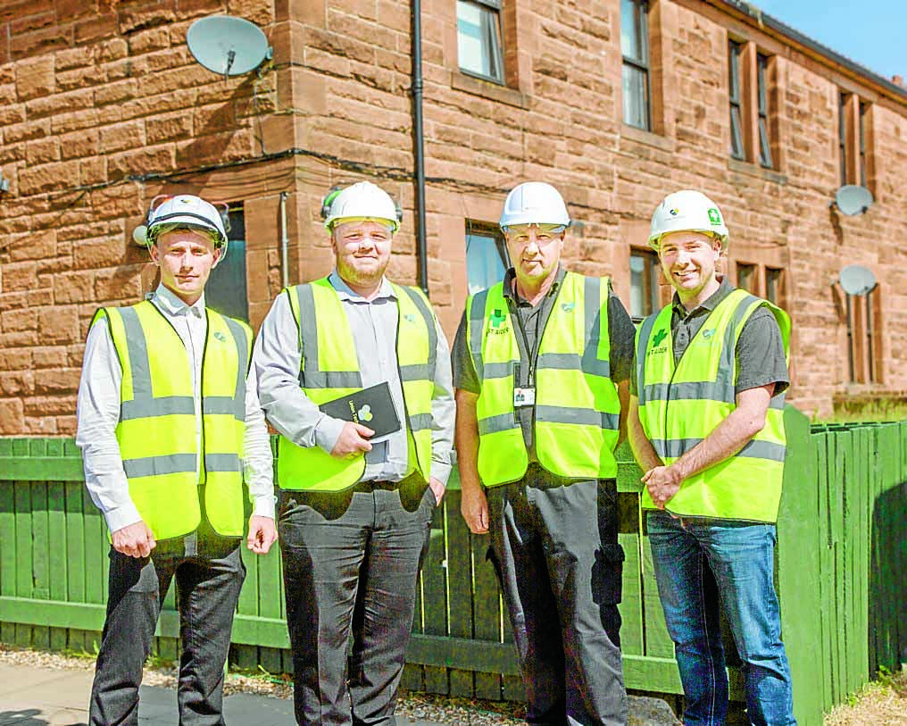 Flats upgrade will improve energy efficiency