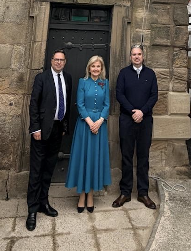 MSP supports armed forces flag event