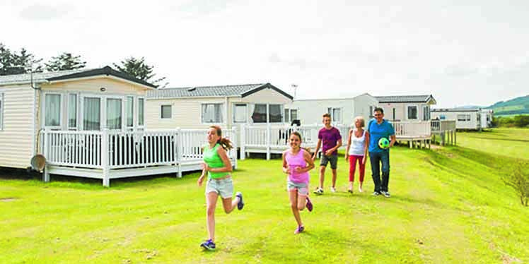 £450k boost for caravan site