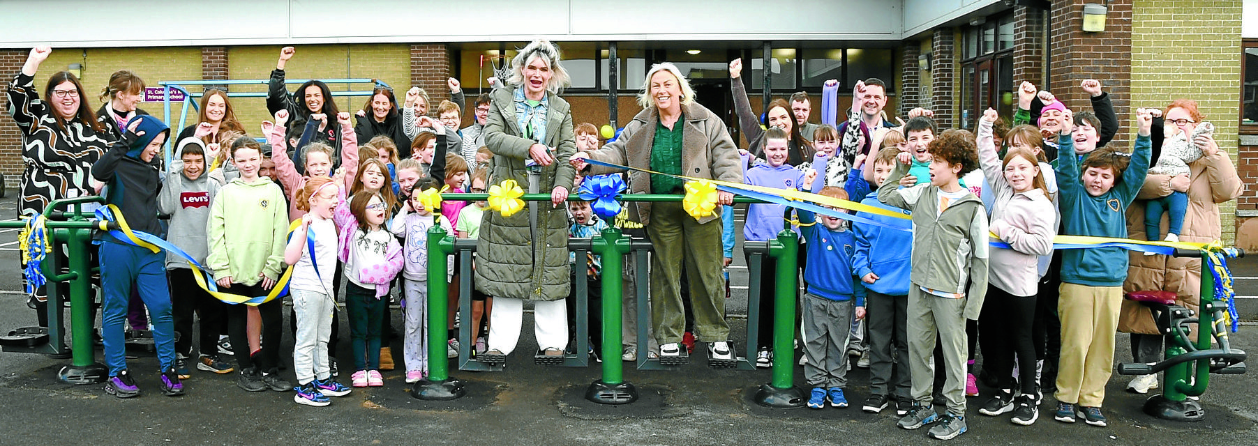 Gym joy for St Columba’s