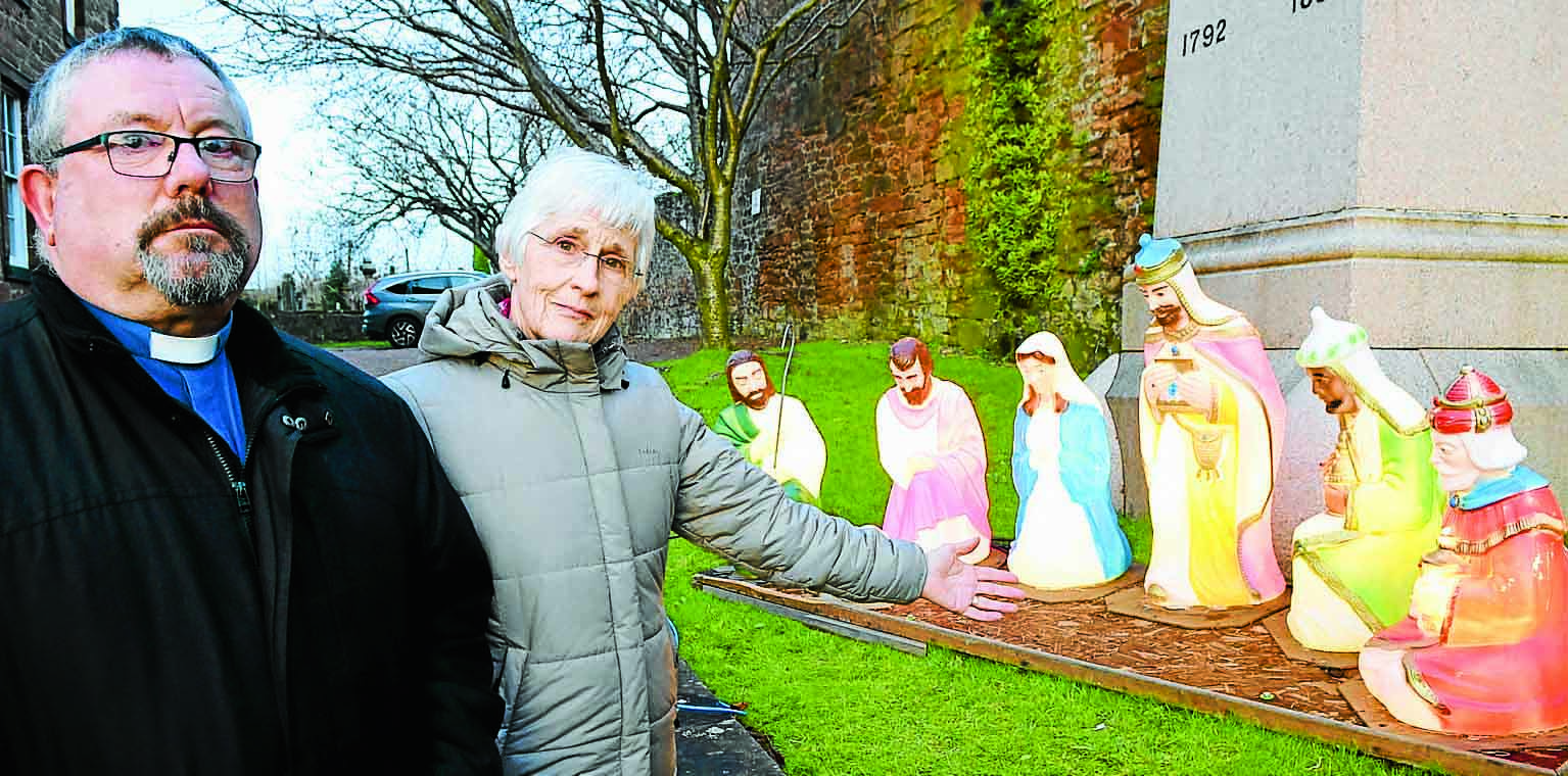 Away with the manger