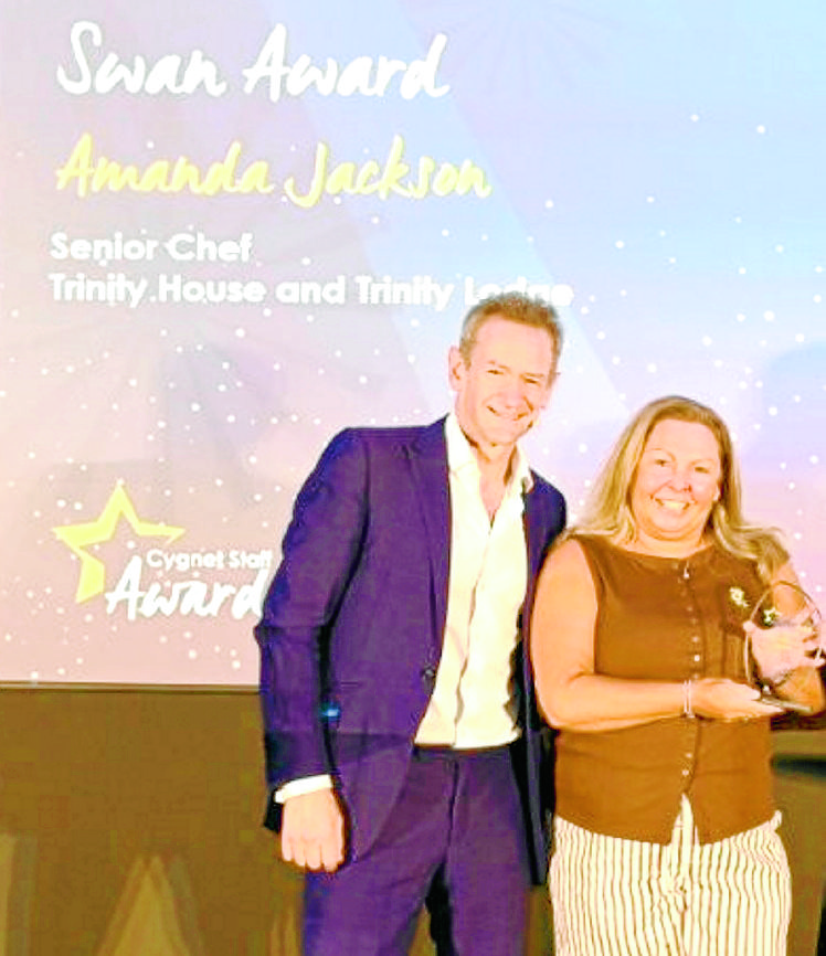 Long service award for Lockerbie cook