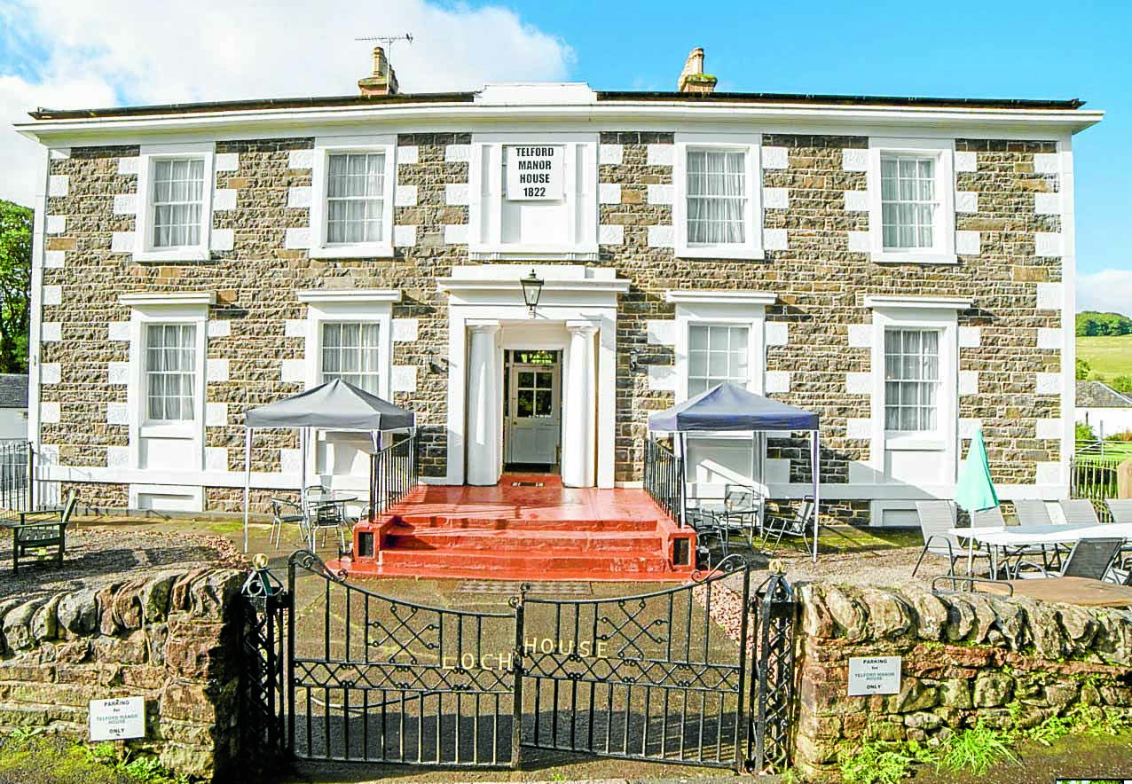 Mansion house was built by Thomas Telford