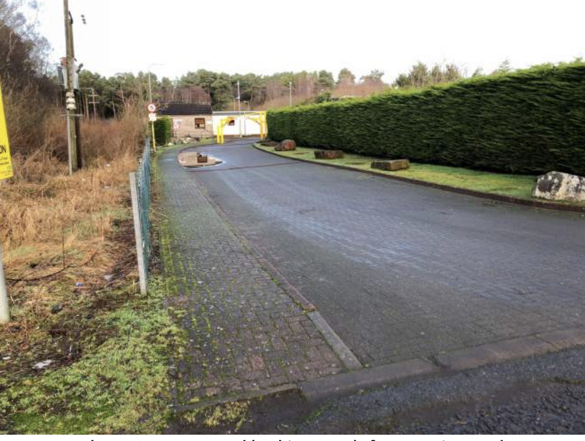 Collin traveller park work to be paused