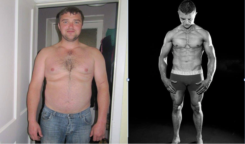 Ewan's five stone weight loss transformation is amazing . . .