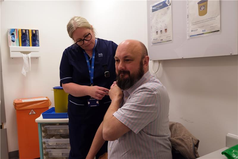 Get vaccinated message
