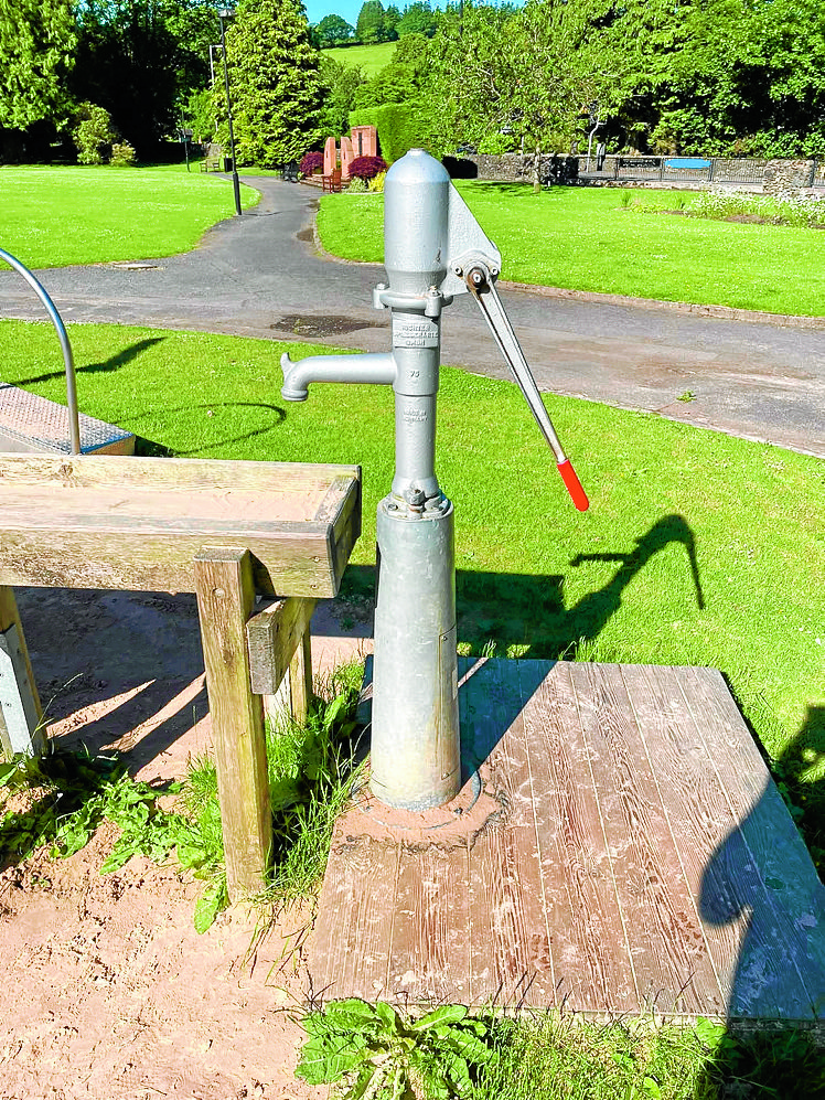 Park pump repairs in hand