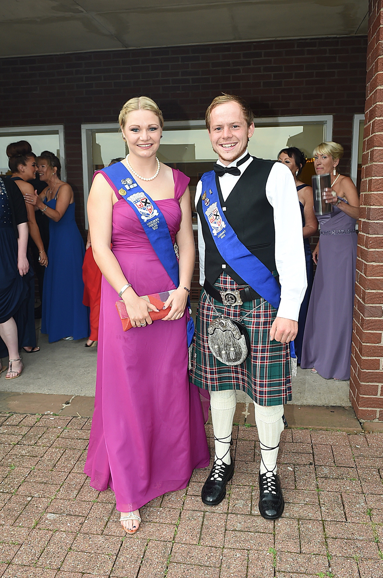 Belles and beaux of the ball